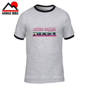 2019 Remix PS4-PS1 XBOX Game Short Sleeve T Shirt Retro Gamer T Shirt Gaming Admin Pc Fun Shirt Grandfather Opa Geek Nerd Freak