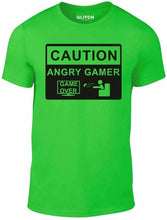 Load image into Gallery viewer, Men&#39;S Angry Gamer T-Shirt - Game Gift Arcade Machine Retro Present Vintage Fun Men 2019 Summer Summer Tees Shirt Tops Tees

