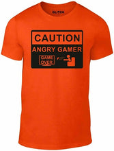 Load image into Gallery viewer, Men&#39;S Angry Gamer T-Shirt - Game Gift Arcade Machine Retro Present Vintage Fun Men 2019 Summer Summer Tees Shirt Tops Tees
