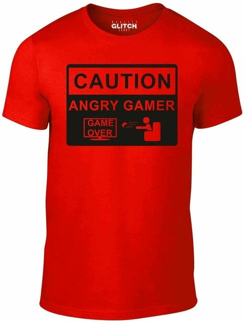 Men'S Angry Gamer T-Shirt - Game Gift Arcade Machine Retro Present Vintage Fun Men 2019 Summer Summer Tees Shirt Tops Tees